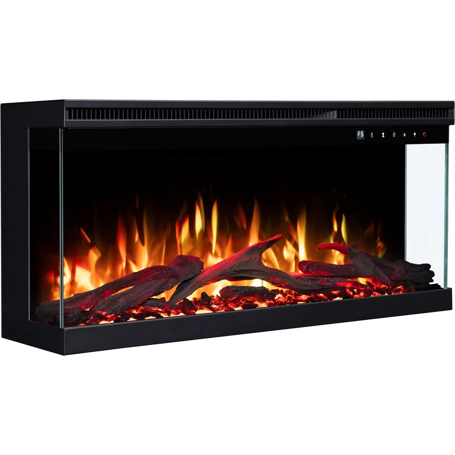 UNIT 100 PRO beépíthető és falra szerelhető elektromos kandalló