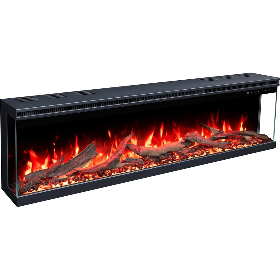 UNIT 140 PRO beépíthető és falra szerelhető elektromos kandalló