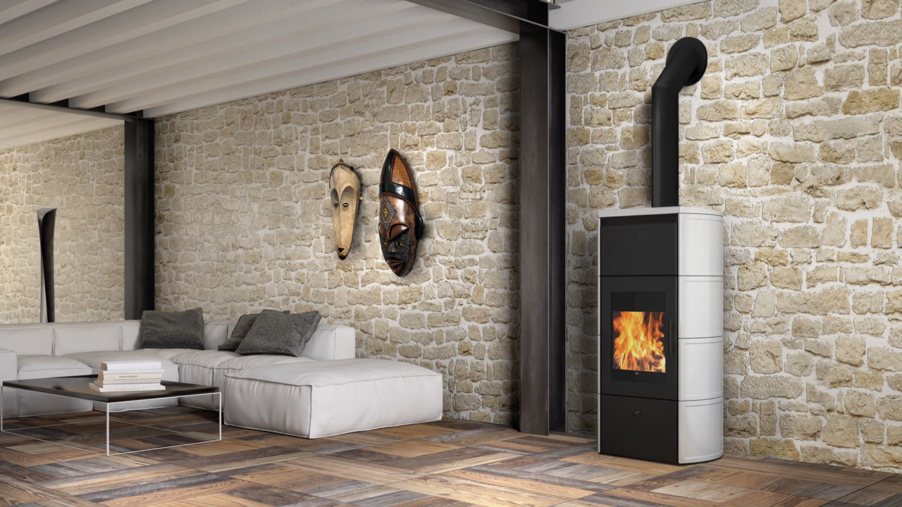 Flamma vízteres kandalló kerámia