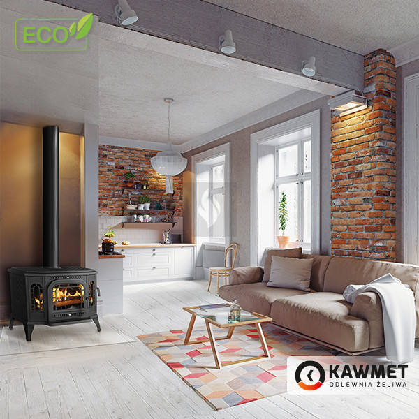 KAWMET P7 LB (10,5 kW) ECO öntvény kandallókályha