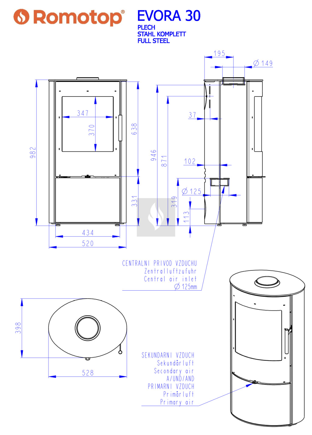 Romotop EVORA 20